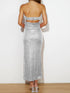 sequin-cutout-tube-dress Sophia's Trends - Sophia's Style-Silver-M